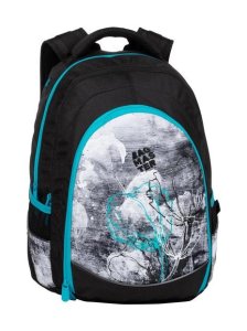 studentský batoh Bagmaster Digital 20 B Turquoise/gray/black
