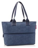 Reisenthel Shopper E1 Herringbone Dark Blue