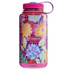 Nalgene Wide Mouth 1 l Magenta/Botanical Florals