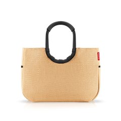 Reisenthel Loopshopper L Frame Raffia black