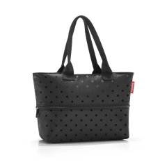 Reisenthel Shopper E1 Glossy dots black