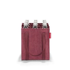 Reisenthel Bottlebag Twist maroon