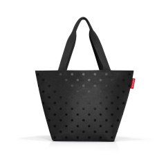 Reisenthel Shopper M Glossy dots black