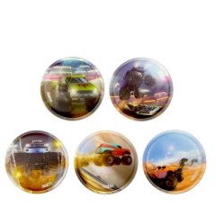 Ergobag Kletties 5pcs Monstertrucks