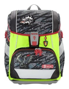 Step by Step reflexní vesta pro aktovku 2v1 Green