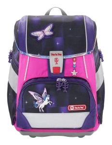 Step by Step reflexní vesta pro aktovku 2v1 Pink