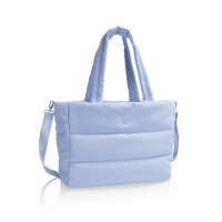 Heys Puffer Tote Bag Light Blue