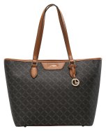 L.CREDI Filiberta Tote Bag Brown