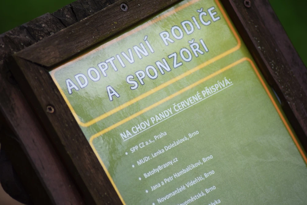 Adopție Grădina Zoologică din Brno