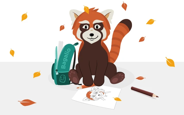 concurs toamnă colorată cu panda