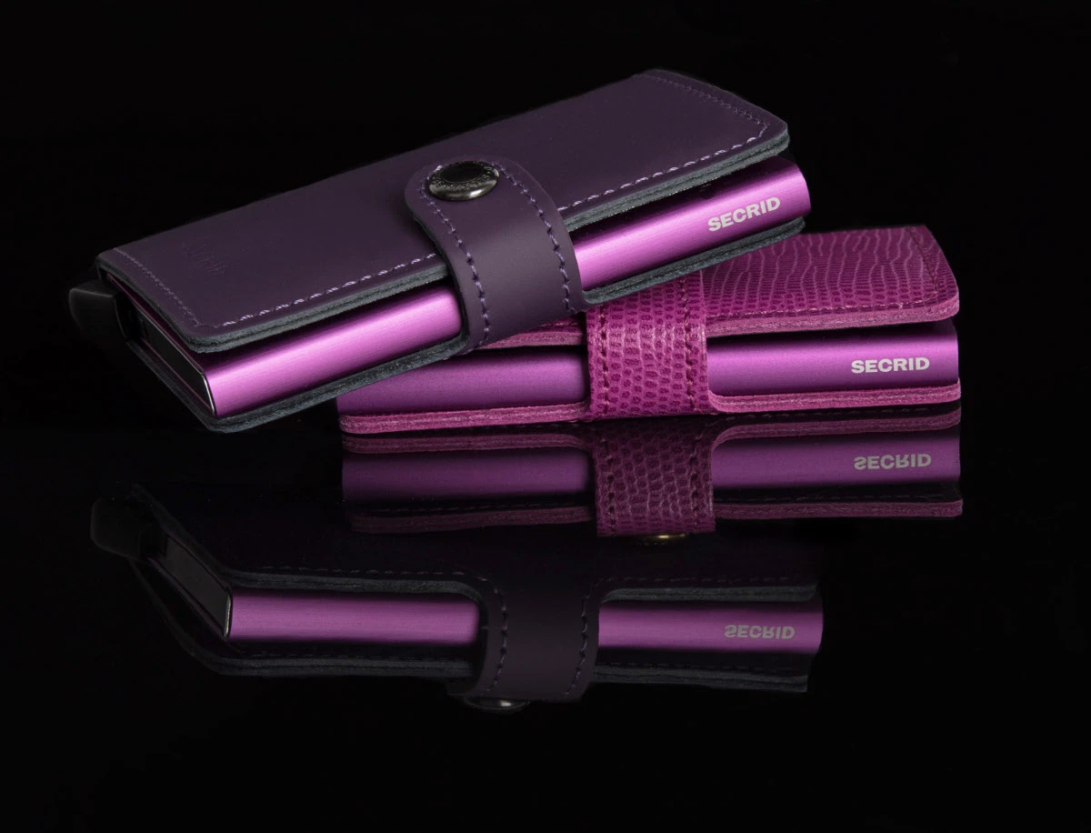 Portofel Secrid Miniwallet violet