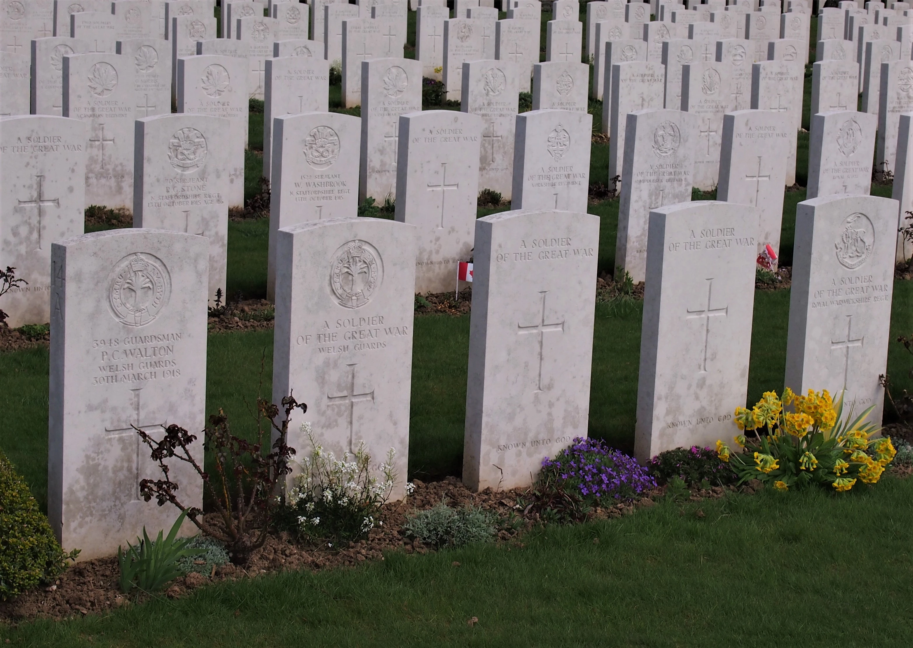 cimitir cu pietre albe