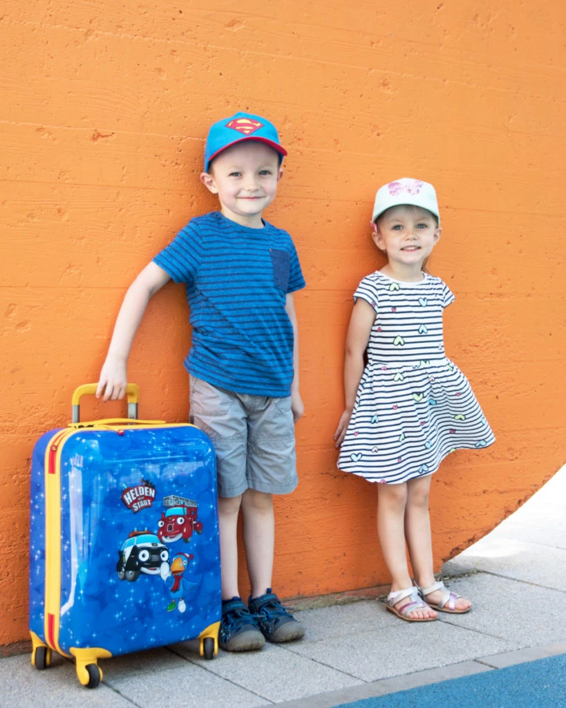 Troller pentru copii Travelite Heroes of the city