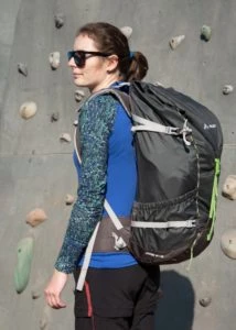rucsac Vaude Zerum pe spate